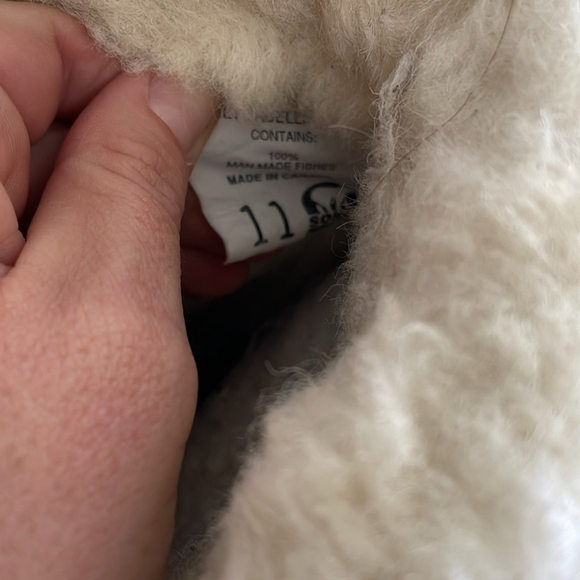 Sorel BigHorn leather, rubber, and fleece duck boots size 11 men's - Picture 12 of 13